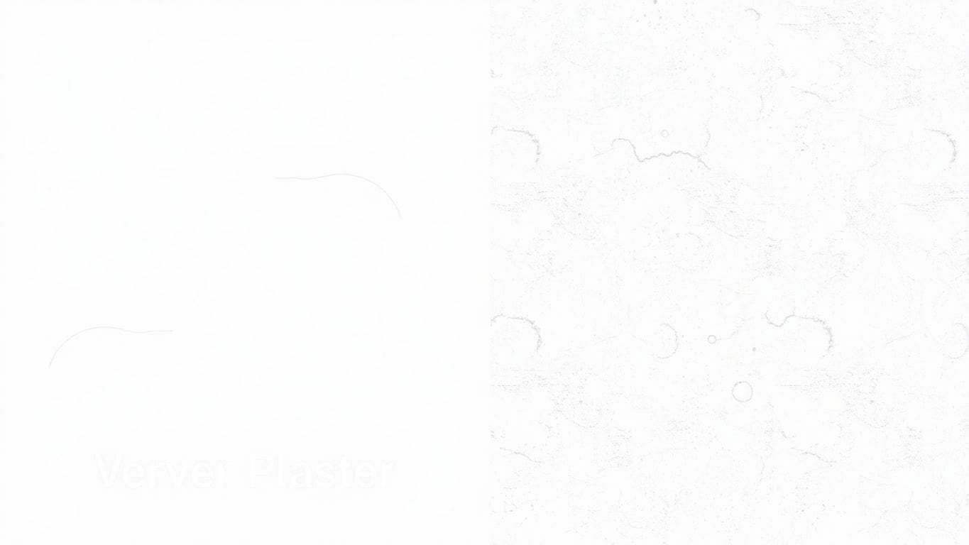 Vector illustration of veneer plaster and drywall textures.