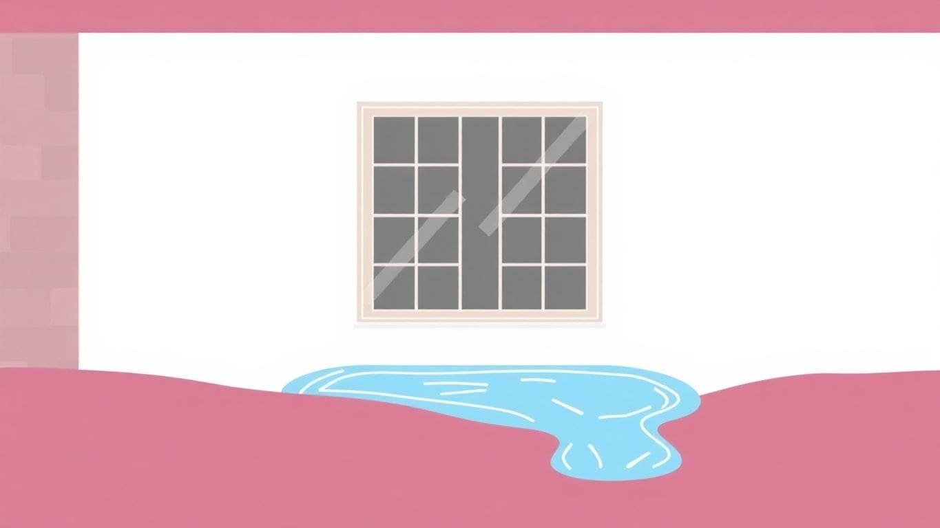 Vector illustration of a basement window well cover.