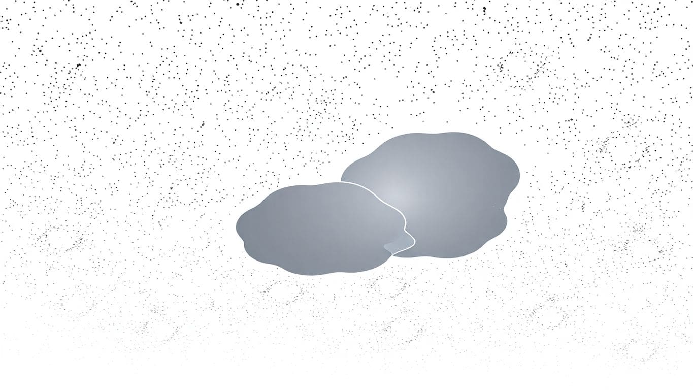 Vector illustration of textured ceiling with water damage.