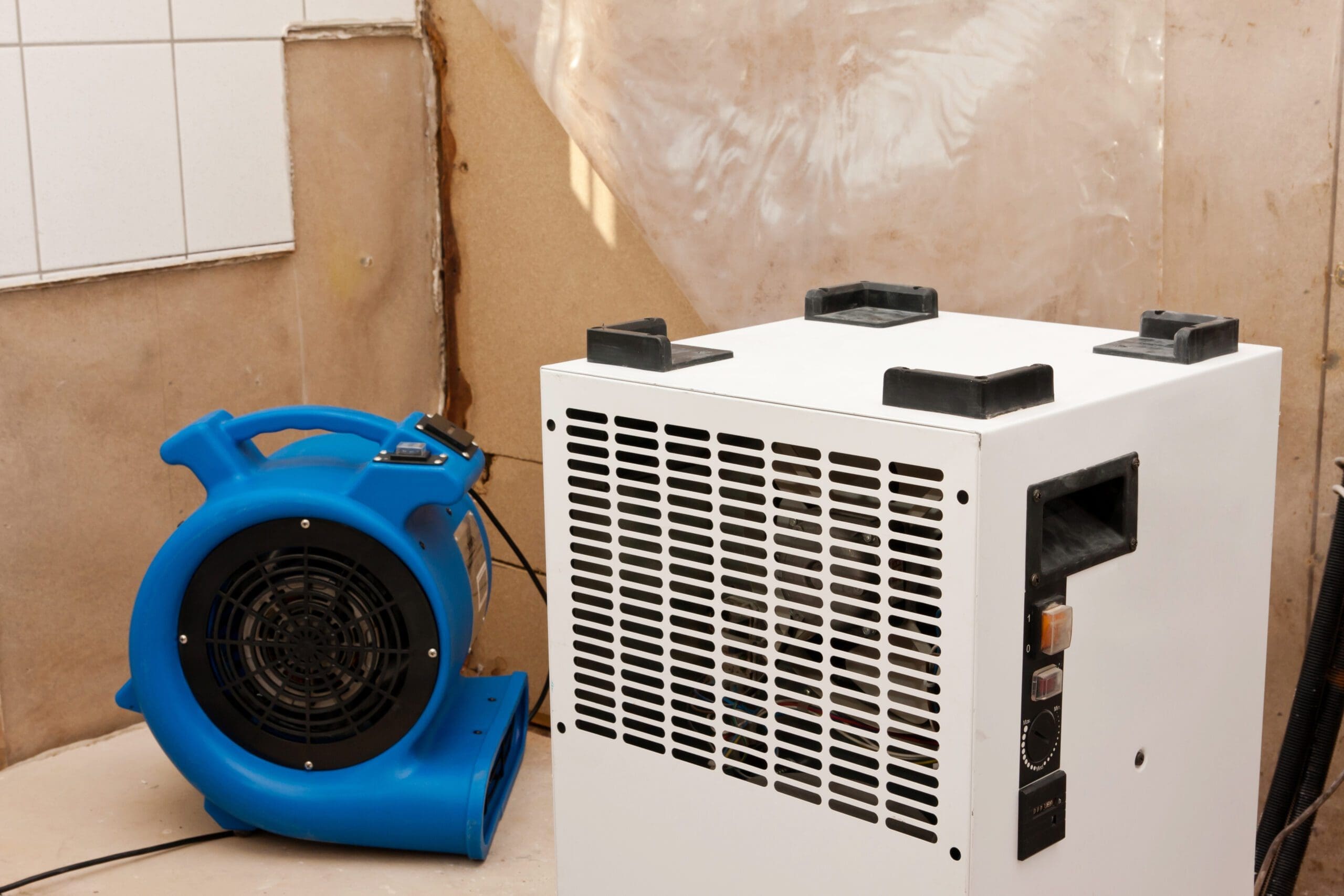 water damage restoration equipment